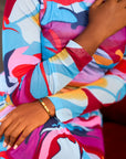 The Sunset Symphony Gown