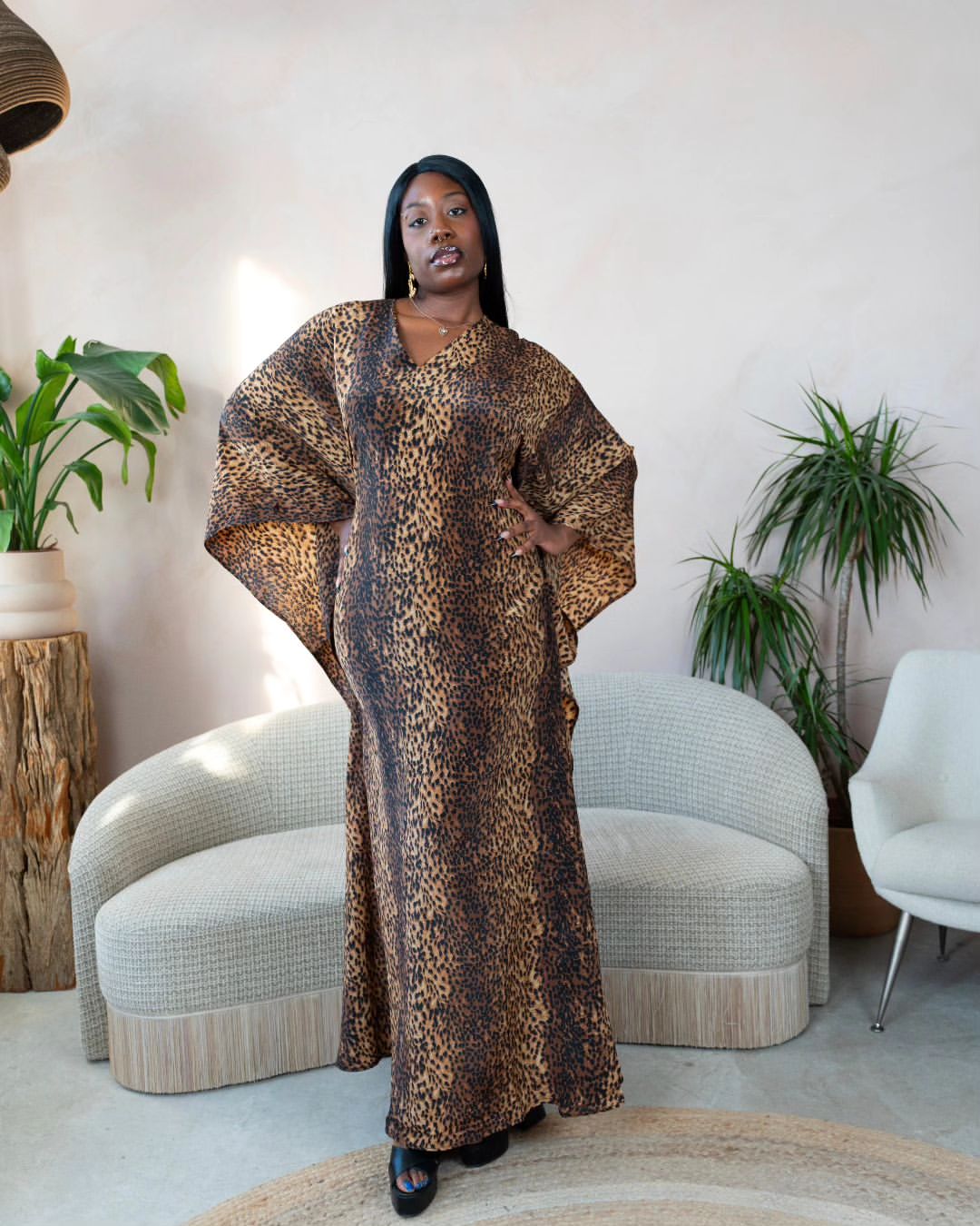 Leopard Print Dress